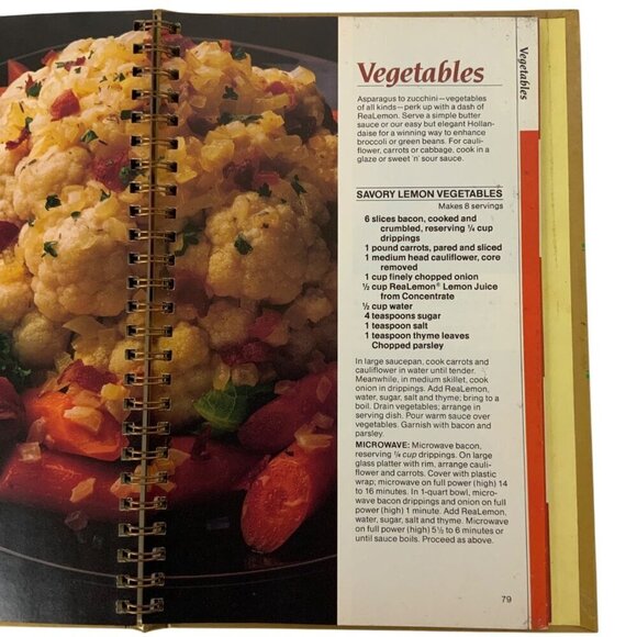 Realemon Recipe Collection Spiral-Bound Cookbook 50th Anniversary Edition 1984 - Picture 13 of 15